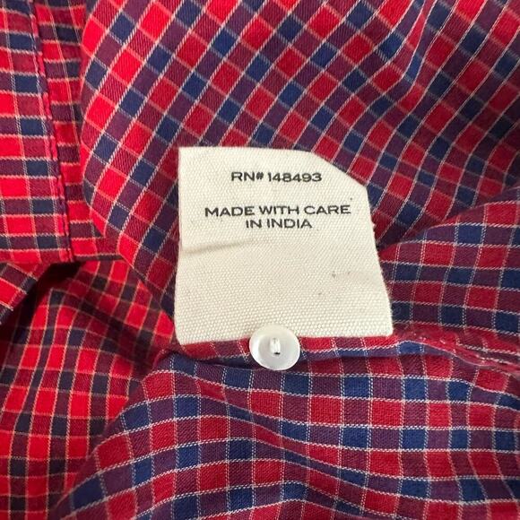 DÔEN Ranger Belted Organic Cotton Midi Dress Rossendale Valley Plaid Size Small - Picture 12 of 15